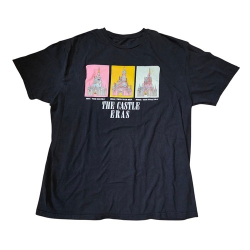 The Lost Bros. The Castle Eras Cinderella Castle Graphic T-Shirt Size XL